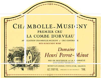 Domaine Henri Perrot-Minot - 1er Cru La Combe d'Orveau