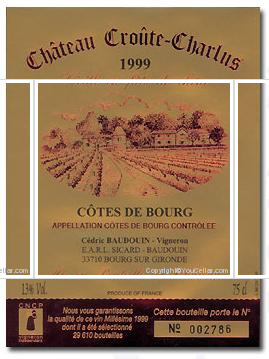 Château Croûte-Charlus - Vieilli en fûts de chêne