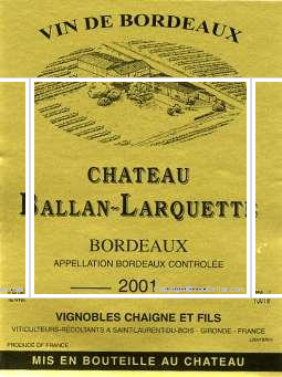 Château Ballan-Larquette