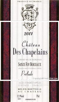 Château des Chapelains - Prélude