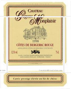 Château Gageac Monplaisir - Cuvée Prestige