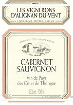 Les Vignerons d'Alignan-du-Vent - Cabernet Sauvignon
