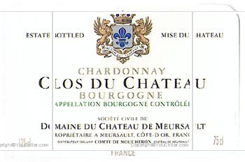 Domaine du Château de Meursault - Clos du Château Chardonnay