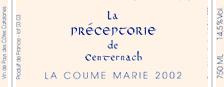 La Préceptorie de Centernach - La Coume Marie