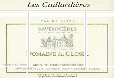 Domaine du Closel - Les Caillardières