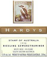 Hardys - Stamp of Australia - Riesling Gewurztraminer