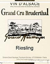 Gérard Neumeyer - Grand Cru Bruderthal