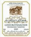 Domaine Allimant-Laugner - Vendanges Tardives