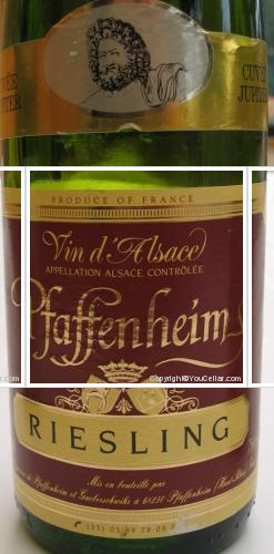 Pfaffenheim Riesling Cuvée Jupiter