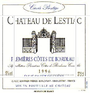 Château de Lestiac - Cuvée Prestige
