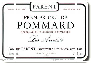 Domaine Parent - 1er Cru Les Arvelets