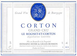 Domaine Henri et Gilles Buisson - Le Rognet-et-Corton