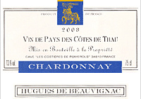 Les Costières de Pomerols - Hugues de Beauvignac - Chardonnay