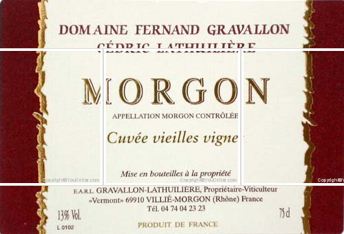 Domaine Gravallon-Lathuilière - Vieilles Vignes