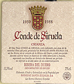 Conde de Siruela Crianza
