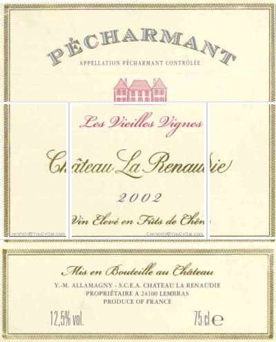 Château La Renaudie - Vieilles Vignes