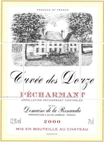 Domaine de La Renaudie - Cuvée des Douze