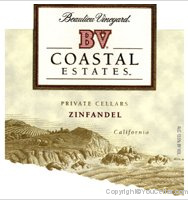 Beaulieu Vineyard, Coastal Estates Zinfandel