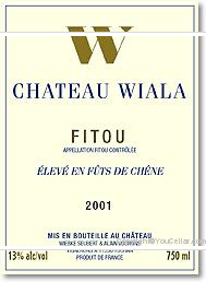 Château Wiala - Elevé en fûts de chêne
