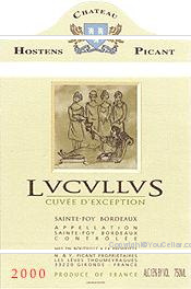 Château Hostens Picant Cuvée d'Exception Lucullus