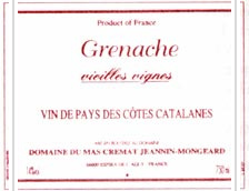 Domaine du Mas Crémat - Grenache Vieilles Vignes