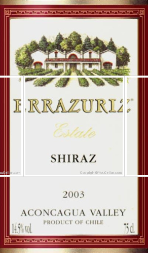 Errazuriz Estate Shiraz