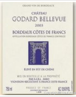 Château Godard Bellevue - Elevé en Fût de Chêne