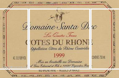 Domaine Santa Duc - Les Quatre Terres