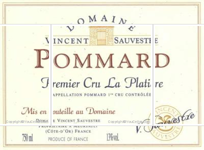 Domaine Vincent Sauvestre - 1er Cru La Platière