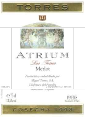 Torres Atrium Merlot