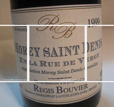 Domaine Régis Bouvier - En la Rue de Vergy