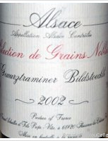 Gérard Schueller et Fils - Bildstoecklé Sélection de Grains Nobles