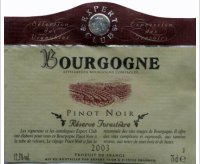Expert Club Pinot Noir Réserve Forestière