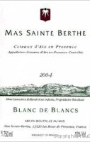 Mas Sainte Berthe - Blanc de blancs