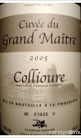 Cellier des Templiers - Cuvée du Grand Maître