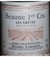 Domaine Daniel Largeot - 1er Cru Les Grèves