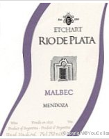 Etchart Rio de Plata Malbec