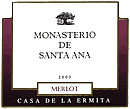 Monasterio de Santa Ana - Merlot