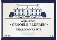 Château Genoels-elderen - Chardonnay Wit