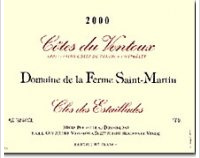 Domaine de la Ferme Saint Martin Clos des Estaillades