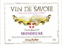 Adrien Vacher - Mondeuse Cuvée Réservée