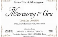 Domaine Menand Père et Fils - 1er Cru - Clos des Combins