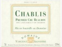 Domaine Vincent Sauvestre - 1er Cru Beauroy
