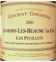 Domaine Vincent Girardin - 1er cru - Les Peuillets
