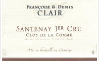 Domaine Françoise et Denis Clair - 1er Cru Clos de la Comme