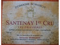 Domaine Borgeot - 1er Cru Gravières