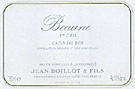 Jean Boillot et Fils - 1er Cru Clos du roi