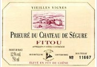 Prieuré du Château de Ségure - Vieilles vignes