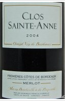 Clos Sainte Anne, Merlot