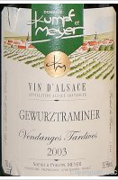 Domaine Kumpf et Meyer - Vendanges Tardives